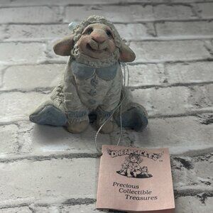 Vintage 1991 Dreamsicles Precious Collectible Treasures Lamb Figurine